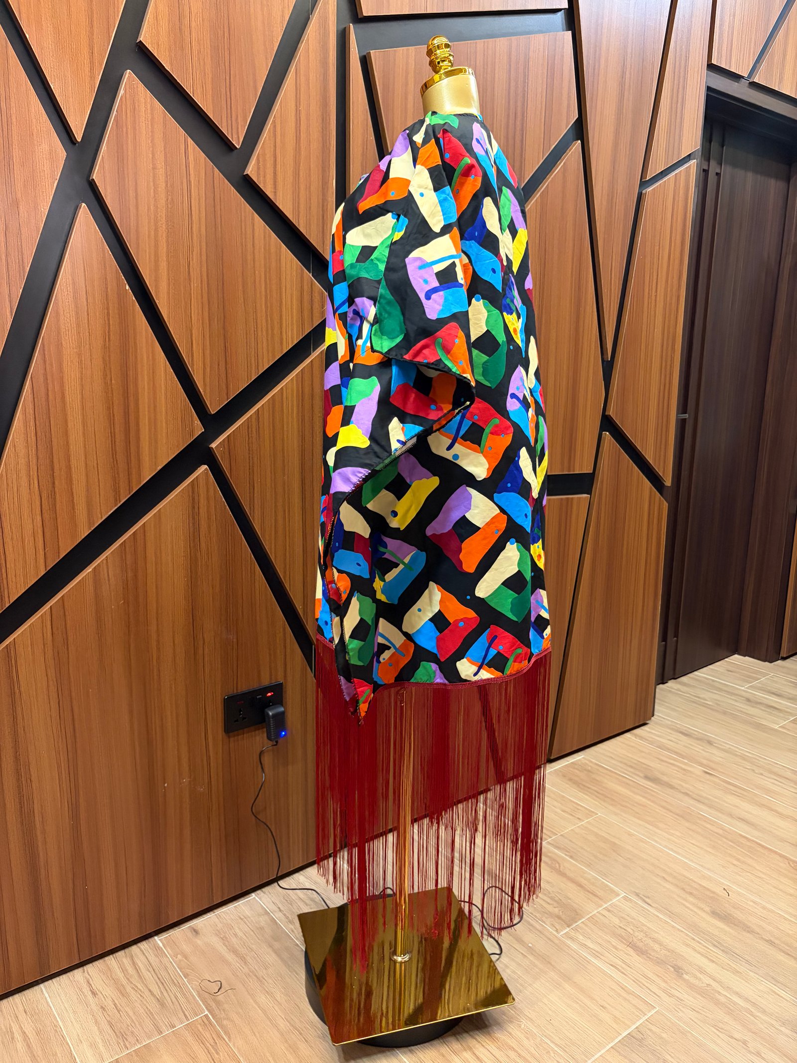 Rich Aunty Fringe Dress A0005